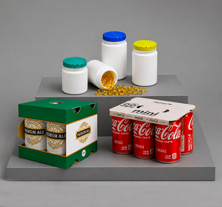 Cluster Packs for Bottles